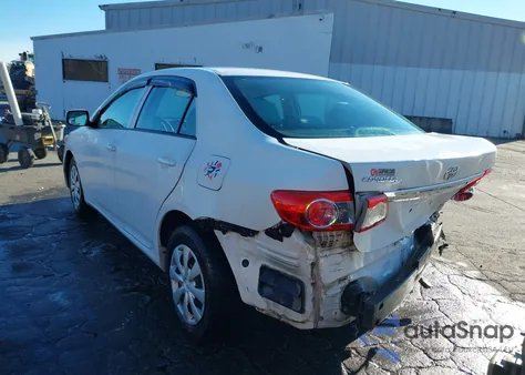 2013 Toyota Corolla L from USA, damaged, VIN 2T1BU4EE8DC006066